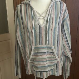 Ecoté (UO) Striped Pullover Hoodie